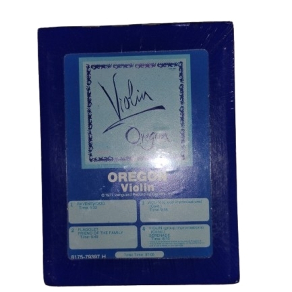 New 1977 Vanguard Recording Society Violin Oregon 8 Track 79397 H Sealed